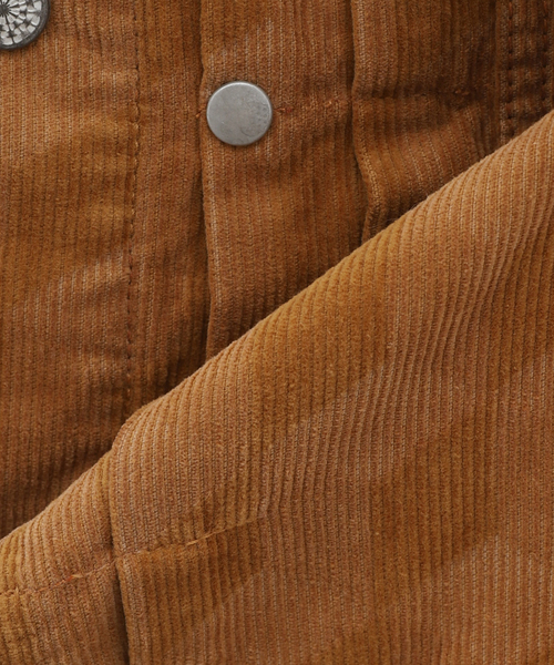 WESTOVERALLS（ウエストオーバーオールズ）の「【WESTOVERALLS / ウェストオーバーオールズ】811B CUBE CORD TJK（ブルゾン・メンズ・ブラウン・LARGE）」の18枚目の写真