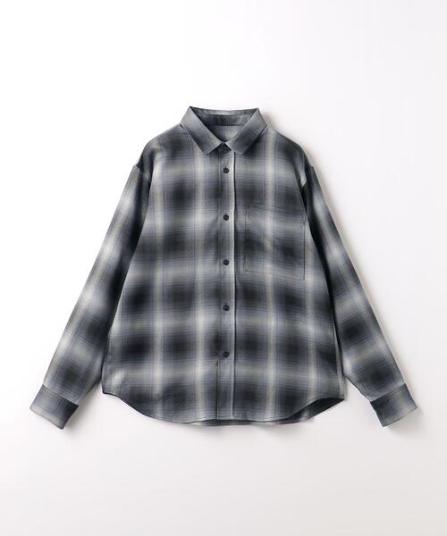 CITEN（シテン）の「＜CITEN＞オンブレ チェック シャツ（シャツ