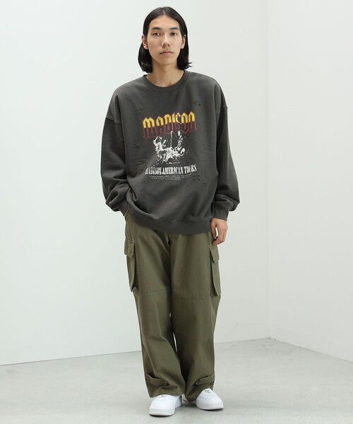 BEAMS HEART(ビームスハート)の「バンド グラフィック スウェット(スウェット・メンズ・ブラック系その他4/チャコールグレー・LARGE/MEDIUM/SMALL)」の15枚目の写真