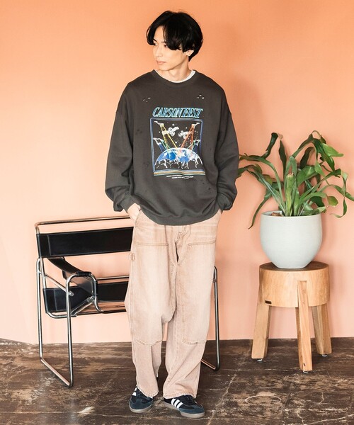 BEAMS HEART(ビームスハート)の「バンド グラフィック スウェット(スウェット・メンズ・ブラック系その他4/チャコールグレー・LARGE/MEDIUM/SMALL)」の20枚目の写真