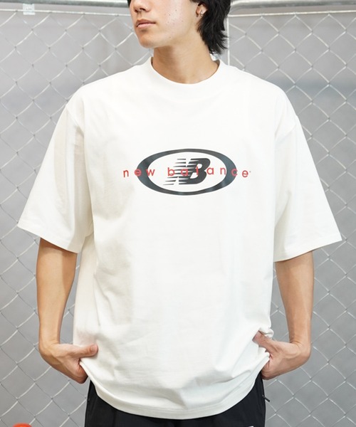 【セール】new balance/ニューバランス Tシャツ 半袖 オーバーサイズ MT33558（Tシャツ/カットソー）｜New Balance（ニューバランス）