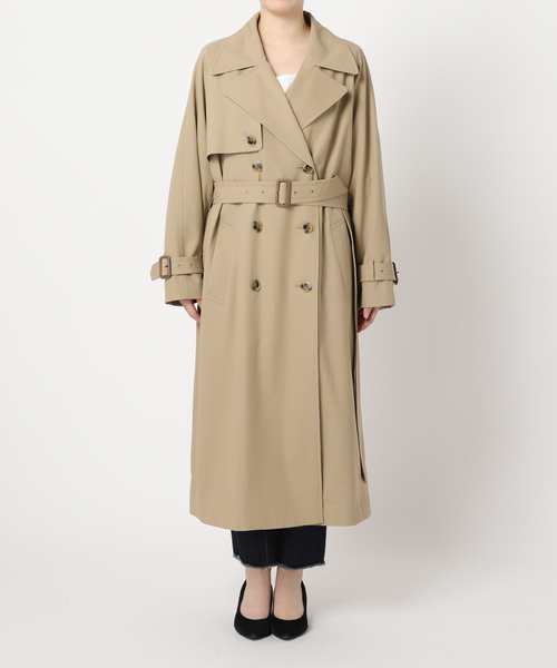 JOURNAL STANDARD L'ESSAGE トレンチコート JOURNAL STANDARD L'ESSAGEのコーディネートスナップ（uchida