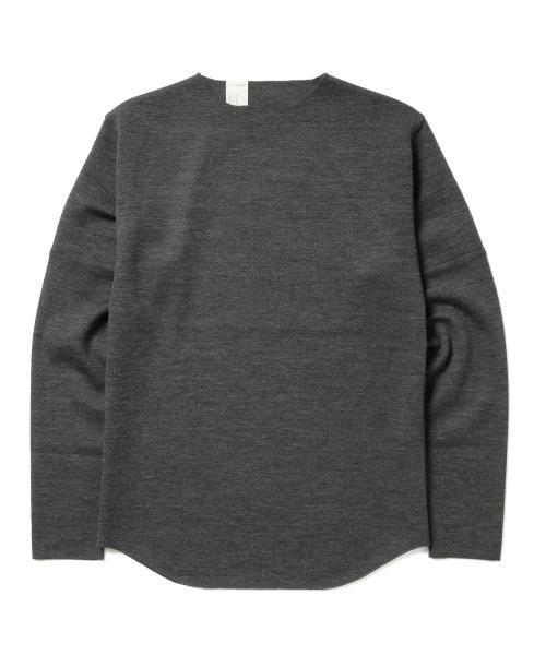 N.HOOLYWOOD（N.ハリウッド）の「●N.HOOLYWOOD / WOOL LS TEE（Tシャツ/カットソー・メンズ・オフホワイト/チャコールグレー・38/36）」の14枚目の写真