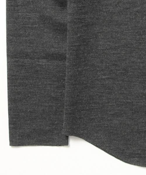 N.HOOLYWOOD（N.ハリウッド）の「●N.HOOLYWOOD / WOOL LS TEE（Tシャツ/カットソー・メンズ・オフホワイト/チャコールグレー・38/36）」の10枚目の写真