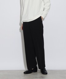 tk.TAKEO KIKUCHI | 360度ストレッチワイドストレートパンツ(スラックス)