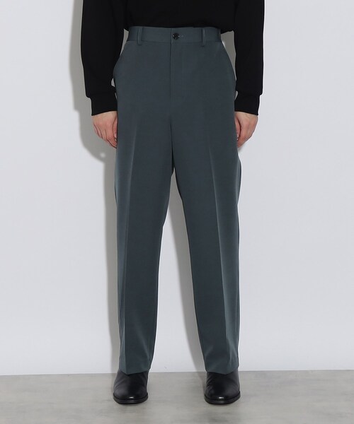 tk.TAKEO KIKUCHI（ティーケータケオキクチ）の「◆360度ストレッチワイドストレートパンツ（スラックス・メンズ・ダークグリーン/ブラック/グレー/ブルー・03/01/04/02）」の6枚目の写真