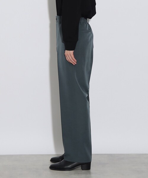 tk.TAKEO KIKUCHI（ティーケータケオキクチ）の「◆360度ストレッチワイドストレートパンツ（スラックス・メンズ・ダークグリーン/ブラック/グレー/ブルー・03/01/04/02）」の7枚目の写真