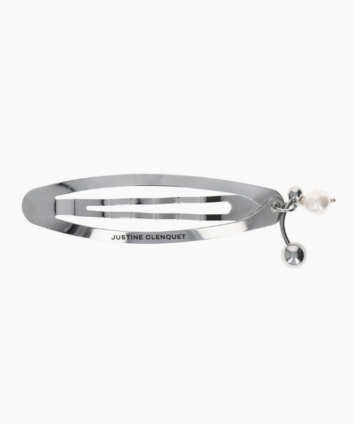 ヘアアクセサリー JUSTINE CLENQUET ANDREW PEARL HAIR CLIP JUSTINE CLENQUET（ジュスティーヌクランケ）の「JUSTINE