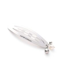 ヘアアクセサリー JUSTINE CLENQUET ANDREW PEARL HAIR CLIP ANDREW PEARL HAIR CLIP – unigem