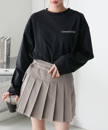 【forksy.】アソートグラフィックバックプリントロンT