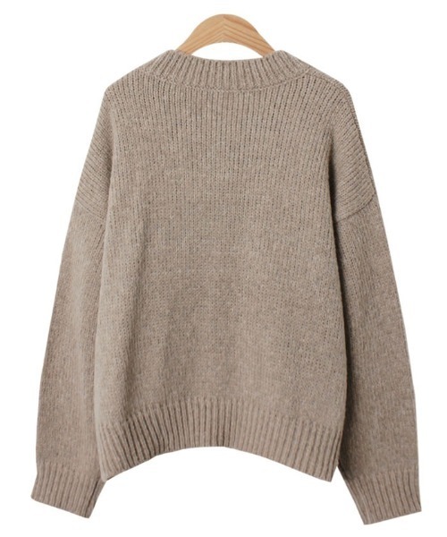 VIVID LADY（ビビッドレディー）の「ケーブルⅤネックニット