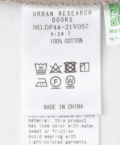 FORK&SPOON（フォークアンドスプーン）の「FORK&SPOON　ボトルネックロングスリーブTシャツ（Tシャツ/カットソー・レディース・ブラック/オフホワイト/ベージュ系その他・1）」の4枚目の写真