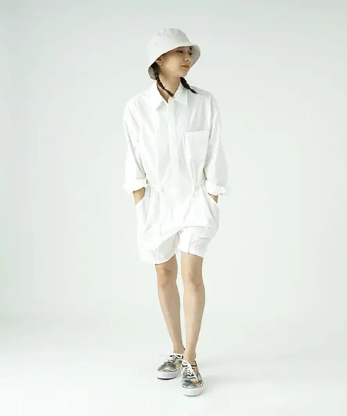 SUBLIME（サブライム）の「SUBLIME/サブライム LIGHT BUCKET HAT / ライト バケットハット（ハット・レディース・マスタード/ピンク/グリーン/ブラック/オリーブ/ナチュラル/チャコールグレー/ブルー・ONE SIZE）」の4枚目の写真