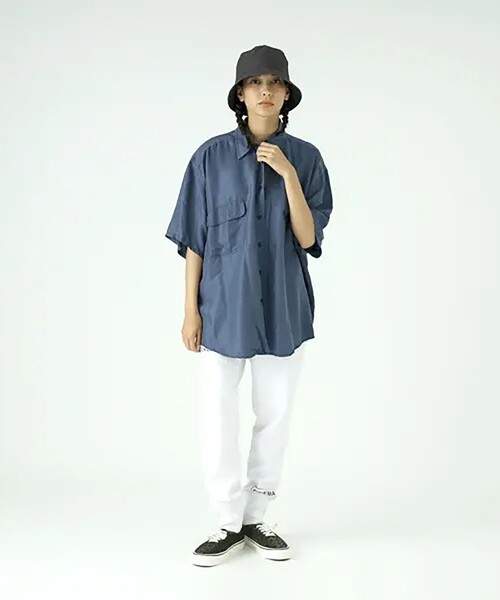 SUBLIME（サブライム）の「SUBLIME/サブライム LIGHT BUCKET HAT / ライト バケットハット（ハット・レディース・マスタード/ピンク/グリーン/ブラック/オリーブ/ナチュラル/チャコールグレー/ブルー・ONE SIZE）」の14枚目の写真