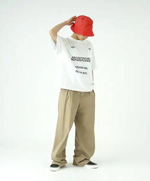 SUBLIME（サブライム）の「SUBLIME/サブライム LIGHT BUCKET HAT / ライト バケットハット（ハット・レディース・マスタード/ピンク/グリーン/ブラック/オリーブ/ナチュラル/チャコールグレー/ブルー・ONE SIZE）」の10枚目の写真