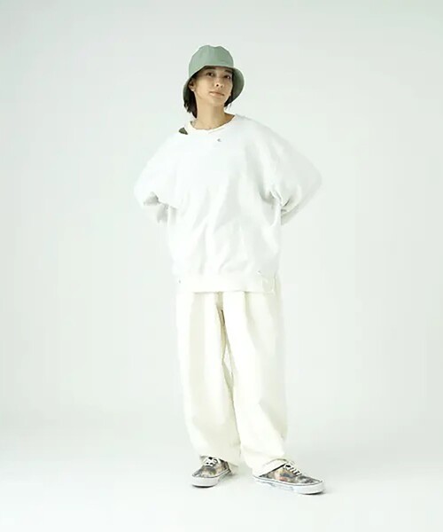 SUBLIME（サブライム）の「SUBLIME/サブライム LIGHT BUCKET HAT / ライト バケットハット（ハット・レディース・マスタード/ピンク/グリーン/ブラック/オリーブ/ナチュラル/チャコールグレー/ブルー・ONE SIZE）」の17枚目の写真