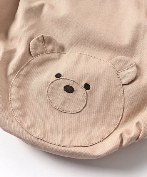 apres les cours(アプレレクール)の「【リンク】tiny bear モチーフ刺繍ベビーサロペット(その他ベビーウェア・キッズ・ベージュ/ブルー・70/80)」の11枚目の写真