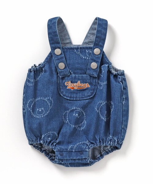 apres les cours(アプレレクール)の「【リンク】tiny bear モチーフ刺繍ベビーサロペット(その他ベビーウェア・キッズ・ベージュ/ブルー・70/80)」の12枚目の写真