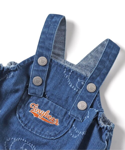apres les cours(アプレレクール)の「【リンク】tiny bear モチーフ刺繍ベビーサロペット(その他ベビーウェア・キッズ・ベージュ/ブルー・70/80)」の15枚目の写真