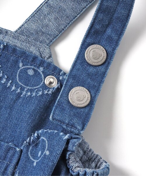 apres les cours(アプレレクール)の「【リンク】tiny bear モチーフ刺繍ベビーサロペット(その他ベビーウェア・キッズ・ベージュ/ブルー・70/80)」の17枚目の写真