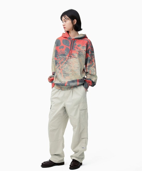 thisisneverthat(ディスイズネバーザット)の「Skeletons Hoodie(パーカー・メンズ・レッド・L/M/S/XL)」の6枚目の写真