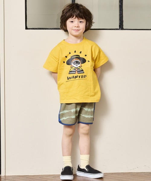 BIG FIELD(ビッグフィールド)の「タイダイワッフルショートパンツ(80~120cm)(その他パンツ・キッズ・グリーン/ベージュ/ネイビー・120/110/100/90/80)」の8枚目の写真