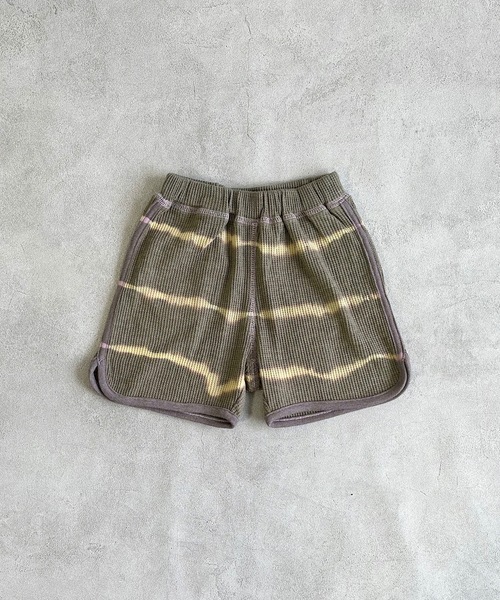 BIG FIELD(ビッグフィールド)の「タイダイワッフルショートパンツ(80~120cm)(その他パンツ・キッズ・グリーン/ベージュ/ネイビー・120/110/100/90/80)」の11枚目の写真