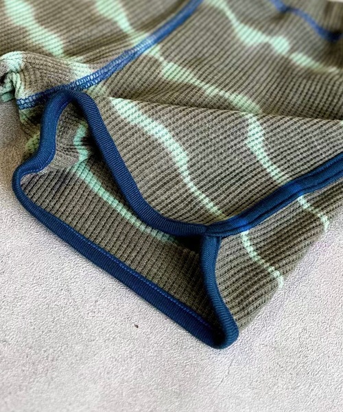 BIG FIELD(ビッグフィールド)の「タイダイワッフルショートパンツ(80~120cm)(その他パンツ・キッズ・グリーン/ベージュ/ネイビー・120/110/100/90/80)」の6枚目の写真