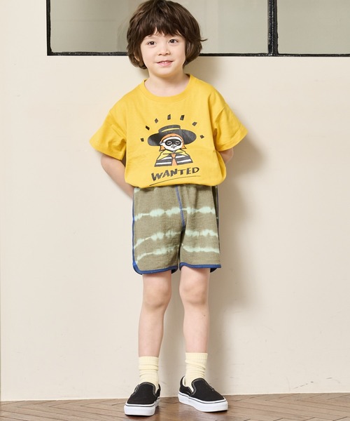 BIG FIELD(ビッグフィールド)の「タイダイワッフルショートパンツ(80~120cm)(その他パンツ・キッズ・グリーン/ベージュ/ネイビー・120/110/100/90/80)」の16枚目の写真