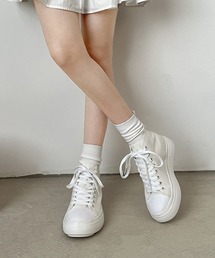Shoes in Closet（シューズインクローゼット）の「超軽量厚底 約5.0cm スタンダード ハイカット スニーカー 351（スニーカー・レディース）」