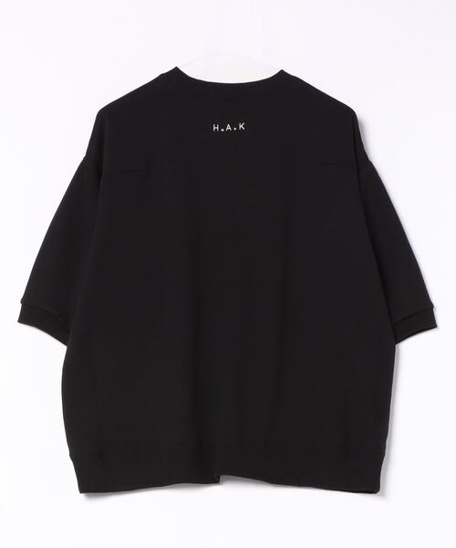H.A.K × BRENTS 半袖トレーナー ブラック  ハク ブレンツ 