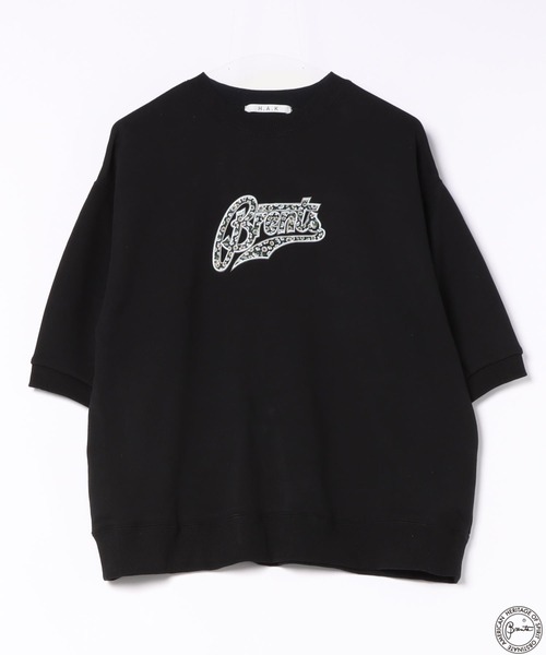 H.A.K × BRENTS 半袖トレーナー ブラック  ハク ブレンツ 