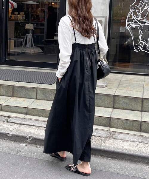 fredy emue（フレディエミュ）の「シアーレイヤードロンT（Tシャツ/カットソー・レディース・チャコールグレー/サックスブルー/オフホワイト・38）」の6枚目の写真