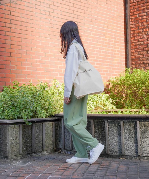 mimi toujours（ミミトゥジュール）の「サスペンダー付き 2WAY サーカス パンツ mimi toujours×しお（その他パンツ・レディース・カーキ/ベージュ・M）」の9枚目の写真