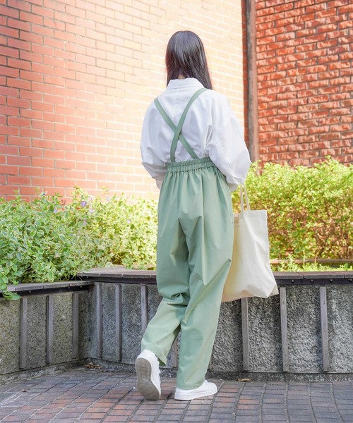 mimi toujours（ミミトゥジュール）の「サスペンダー付き 2WAY サーカス パンツ mimi toujours×しお（その他パンツ・レディース・カーキ/ベージュ・M）」の10枚目の写真