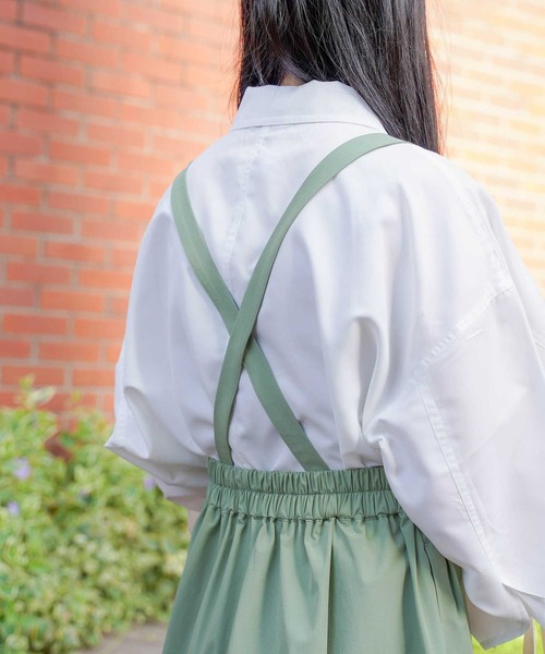 mimi toujours（ミミトゥジュール）の「サスペンダー付き 2WAY サーカス パンツ mimi toujours×しお（その他パンツ・レディース・カーキ/ベージュ・M）」の15枚目の写真