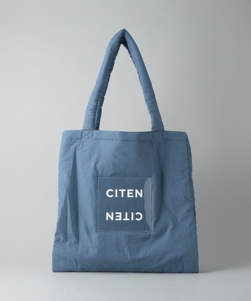 【CITEN】<CITEN>パデッド クリア ロゴ トートバッグ CITEN>パデッド クリア ロゴ トートバッグ(トートバッグ