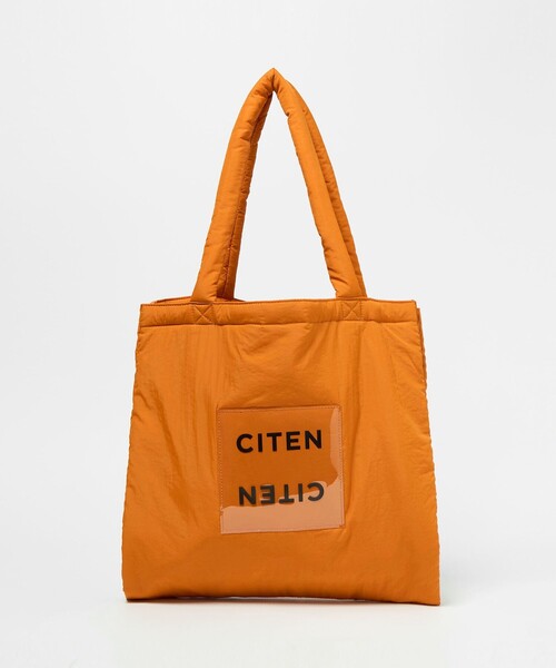 【CITEN】パデッド クリア ロゴ トートバッグ CITEN＞パデッド クリア ロゴ トートバッグ（トートバッグ