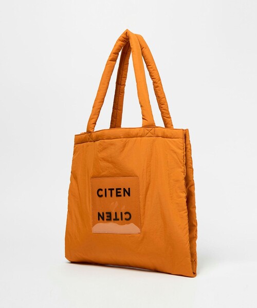 CITEN＞パデッド クリア ロゴ トートバッグ（トートバッグ