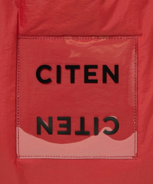 CITEN＞パデッド クリア ロゴ トートバッグ（トートバッグ