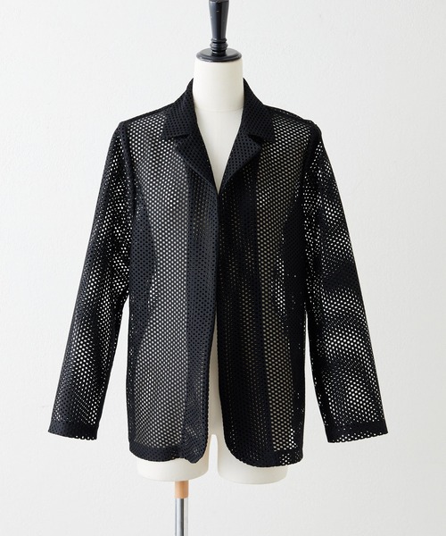 ■新品 ear PAPILLONNER SUM1 STYLE メッシュジャケット ear PAPILLONNER（イアパピヨネ）の「《手洗い可》メッシュ