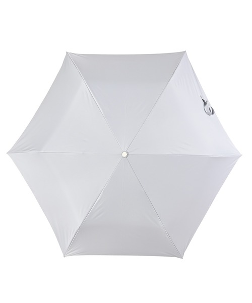 nifty colors(ニフティーカラーズ)の「【KATHARINE ROSS】nifty colors SORANI. 完全遮光 晴雨兼用 パステルカラーカーボン軽量ミニ 日傘(折りたたみ傘・レディース・ベージュ/ライトグリーン/ライトグレー/ブラック/アイボリー/ライトピンク・MEDIUM)」の18枚目の写真