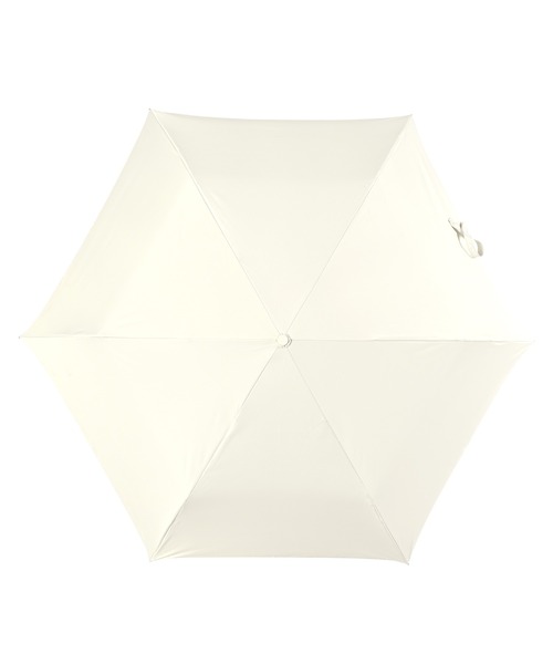 nifty colors(ニフティーカラーズ)の「【KATHARINE ROSS】nifty colors SORANI. 完全遮光 晴雨兼用 パステルカラーカーボン軽量ミニ 日傘(折りたたみ傘・レディース・ベージュ/ライトグリーン/ライトグレー/ブラック/アイボリー/ライトピンク・MEDIUM)」の15枚目の写真