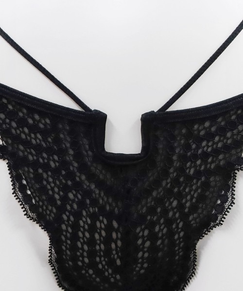 ANNEBRA(アンブラ)の「You ストリングデザインレースショーツ(ショーツ・レディース・ライトブルー/ブラック・M/L/XL)」の7枚目の写真