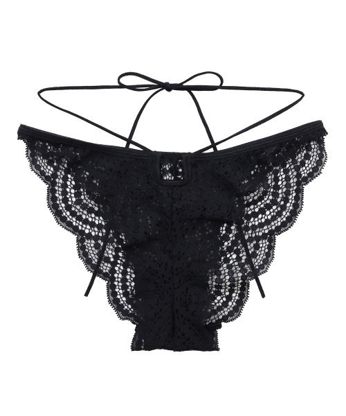 ANNEBRA(アンブラ)の「You ストリングデザインレースショーツ(ショーツ・レディース・ライトブルー/ブラック・M/L/XL)」の9枚目の写真
