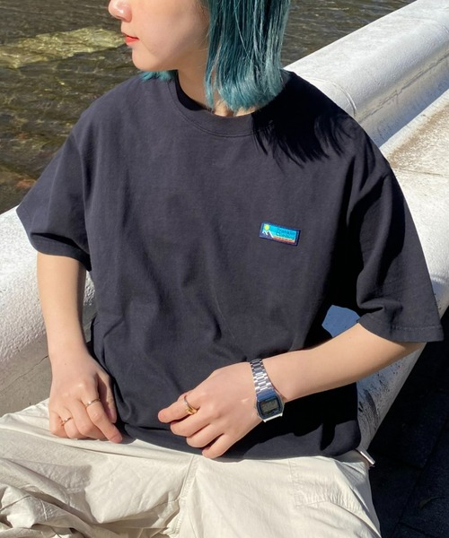 Franklin Climbing（フランクリンクライミング）の「【Franklin Climbing】ワンポイントロゴ半袖Tee（Tシャツ/カットソー・メンズ・ホワイト/ブラック/グレー・MEDIUM/LARGE/X-LARGE）」の10枚目の写真