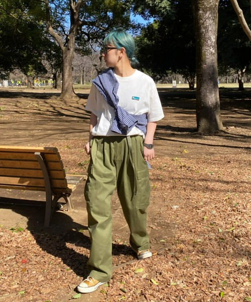 Franklin Climbing（フランクリンクライミング）の「【Franklin Climbing】ワンポイントロゴ半袖Tee（Tシャツ/カットソー・メンズ・ホワイト/ブラック/グレー・MEDIUM/LARGE/X-LARGE）」の5枚目の写真