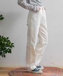 YANUK（ヤヌーク）の「YANUK ボーイズストレート LEA WHS Spill Proof