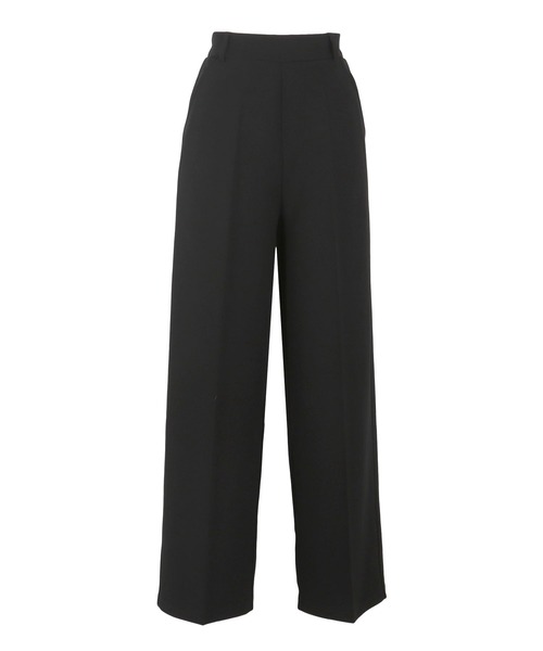 KOBE LETTUCE（コウベレタス）の「低身長/高身長向けサイズあり イージーケアセンタープレス美脚ジャージーワイドパンツ（その他パンツ・レディース・ホワイト/ブラック/グレー/ピンク/ライトグリーン/ベージュ/カーキ/ブラウン系/ブラウン/アイボリー系/ネイビー・M/L/PM/PL/TM/TL）」の20枚目の写真