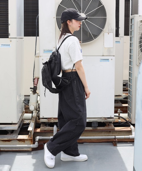 SPINNS（スピンズ）の「≪再入荷!!≫MARTIANロゴ 半袖ショート丈シャーリングTシャツ ゲームシャツ（Tシャツ/カットソー・レディース・ブラック/オフホワイト/ネイビー/オートミール/ブラウン・ONESIZE）」の14枚目の写真